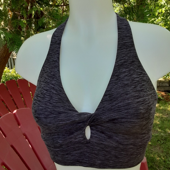 Size S Victoria's Secret gray an black workout sports bra - Picture 8 of 15